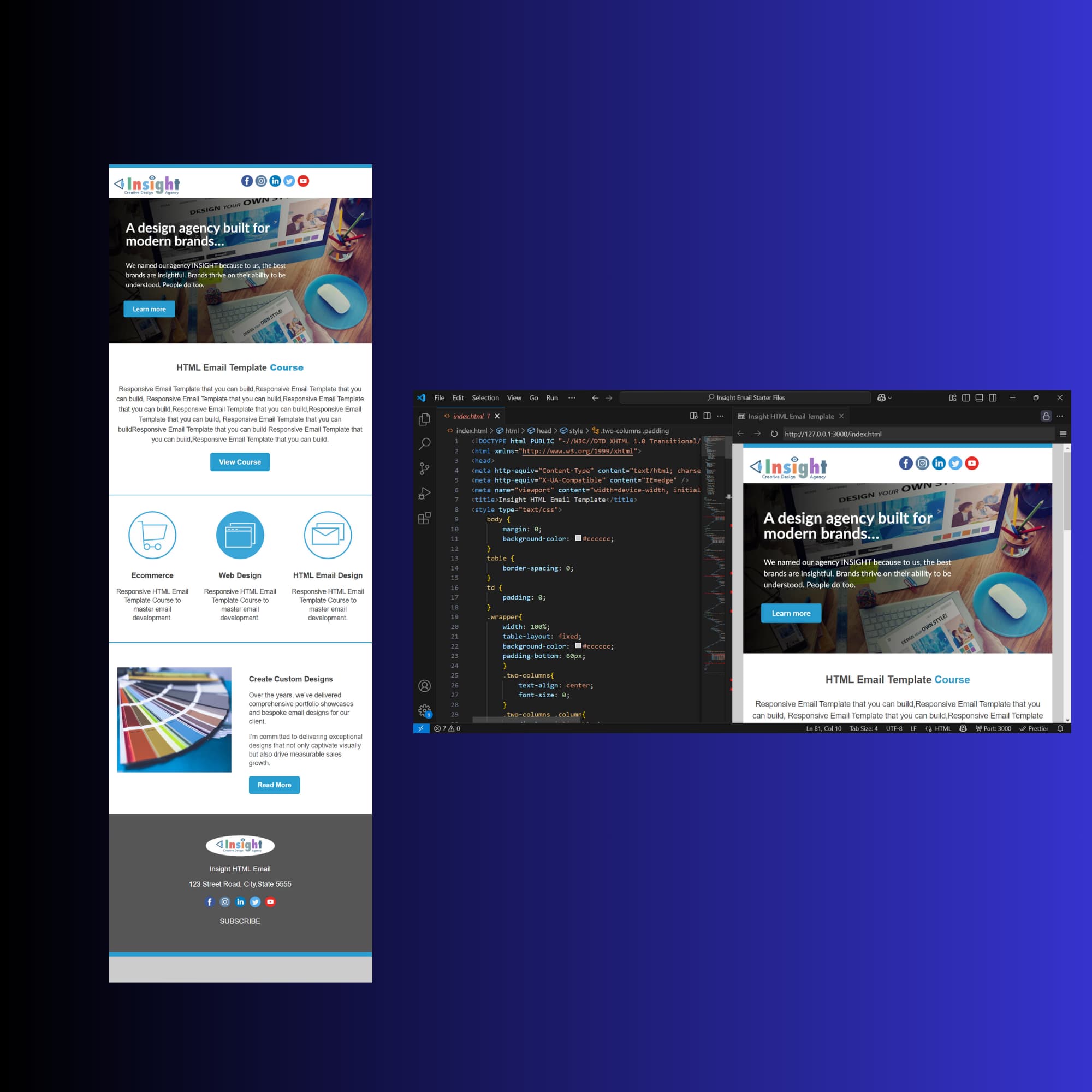 Insight Email Template